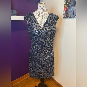 Ralph Lauren Lace and Sequin Dress